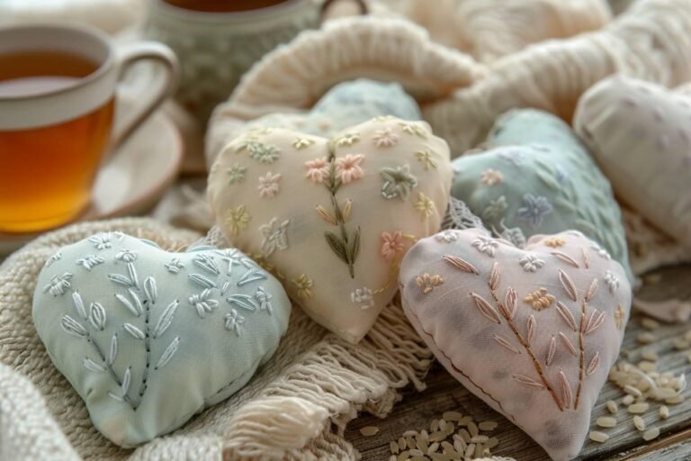Comment réaliser des bouillottes sèches DIY réconfortantes
