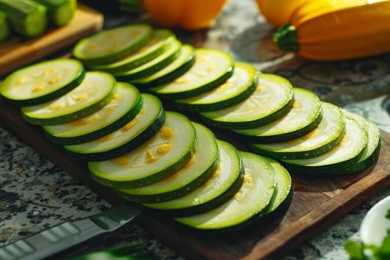 Les bienfaits des courgettes pour votre santé